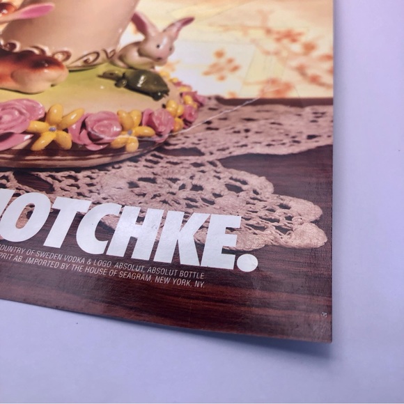 🟢[Absolut Vodka] ABSOLUT TCHOTCHKE Original 1998 Vintage Magazine Advertisement - Picture 8 of 16